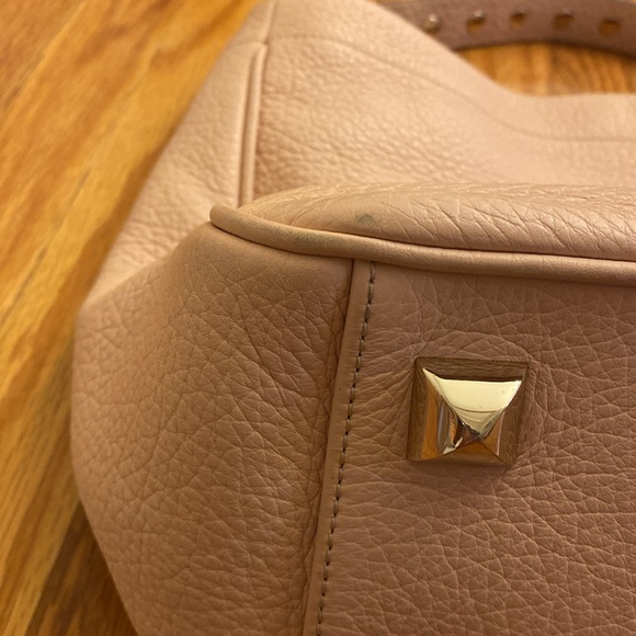 Mulberry Large Eliza Hobo Bag in Blush Pink with Crossbody Strap - Picture 7 of 16